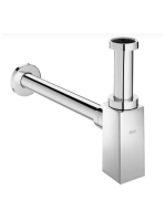 Roca Aqua Square szifon mosdóhoz, króm A506406500 - Fürdőszo