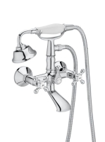 Roca Carmen fali kádtöltő csaptelep zuhanyszettel, króm A5A0