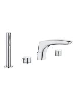Roca Insignia Két fogantyús kád/zuhany csaptelep zuhanykészl