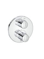 Roca T-1000 falba süllyesztett termosztátos kád és zuhany cs