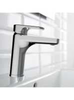 Roca Anara mosdó csaptelep, króm lefolyóval, Cold Start A5A3