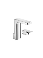 Roca L90 mosdó csaptelep oldalsó nyitókarral, Evershine felü