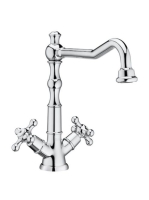 Roca Carmen magasított mosdó csaptelep Click Clack lefolyóva