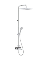 Roca Even-M Square egykaros falon kívüli kádtöltős zuhanyren