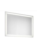 Roca Iridia négyszögletes LED-es tükör 100x70 párásodásgátló