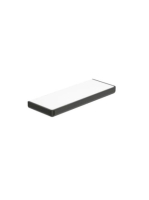 Roca Tempo fali üvegpolc 30 cm, titán fekete A817040CN0 - Fü