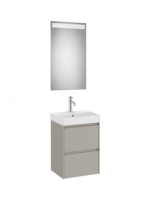 Roca Ona Pack 2 fiókos mosdószekrény mosdóval 45x36 tükör LE