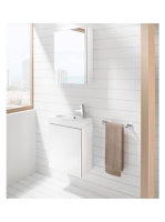 Roca Unik Mini 45 mosdószekrény kézmosóval és tükrös felsősz