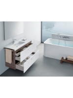 Roca Unik Prisma 2 fiókos alsószekrény balos mosdóval 1100 k
