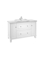 Roca Carmen 2 ajtós álló mosdószekrény 130x49,5 cm, csendes