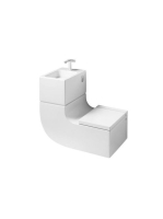 Roca W-W fali porcelán WC és mosdó A893020001 - Fürdőszoba -