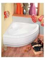 Polysan Nila sarokkád 120x120 cm, fehér 10111 - Fürdőszoba -