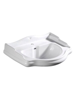 Sapho Kerasan Retro mosdó, 69x52 cm, fehér 104601 - Fürdőszo