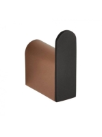 Bemeta Galla fogas, matt fekete/réz 108106020 - Fürdőszoba -