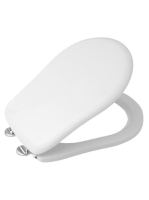 Sapho Kerasan Retro WC-ülőke króm színű pánttal, fehér 10900