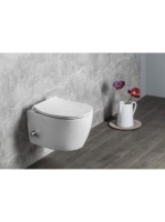 Sapho Isvea Sentimenti Rimless fali WC csésze bidé csaptelep