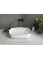 Sapho Infinity Oval kerámiamosdó 55x36 cm, matt fehér 10NF65