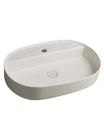 Sapho Isvea Infinity pultra szerelhető kerámia mosdó 60x40 e