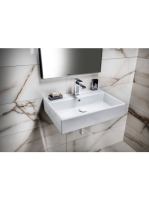 Sapho Isvea Purity kerámia mosdó 60x42 cm, fehér 10PL50060 -