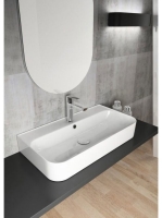 Sapho ISVEA Sistema kerámia mosdó 70x38 cm, fehér 10PL53070