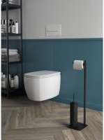 Sapho Flori Artu álló WC papír és kefe tartó 66,7 cm, matt f