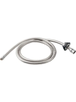 Sapho Kihúzható zuhanytartó gégecsővel 1/2 , kerek, króm 120