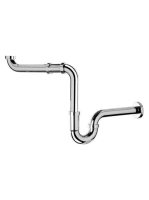 Sapho OMP TEA helytakarékos pvc szifon,krómozott 126.013.5H