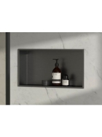 Polysan Inserta Falba süllyeszthető polc 51x27 antracit 1301