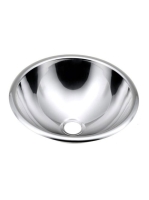 Sapho Small süllyeszthető mosdó 35,5x13,3 cm, fényes inox 13