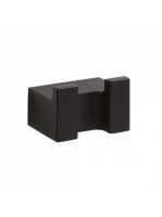 Bemeta Nero dupla fogas 37x26 mm, fekete 135006230 - Fürdősz