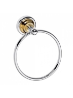 Bemeta Retro törölközőtartó 160x190x65 mm, króm/arany 144204