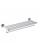 Bemeta Retro Törölközőtartó polc 665x120x225 mm, króm 144302