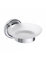 Bemeta Retro üveg szappantartó, króm 144308022 - Fürdőszoba