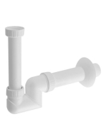 Sapho BRUCKNER mosdószifon 1 1/4, 40mm, fehér 151.125.0 - Fü
