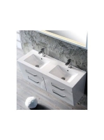 Sapho SLIM duplamosdó 120x46 cm, fehér, 1601-120 - Fürdőszob