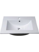 Sapho SLIM mosdó 60x46 cm, fehér, 1601-60 - Fürdőszoba - Sza