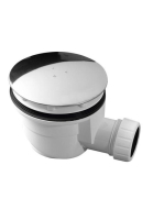 Polysan zuhanytálca szifon 90 mm, ABS, króm 1711C - Fürdőszo