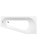 Polysan Projekta aszimmetrikus akril kád 160x80 cm, jobbos 2