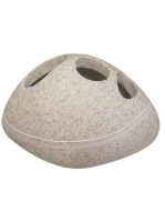 Sapho Little Rock fogkefetartó, bézs 22190209 - Fürdőszoba -