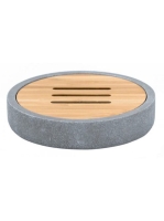 Sapho Ridder Cement szappantartó, szürke 2240307 - Fürdőszob