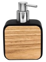 Sapho Ridder Amara álló szappanadagoló 180 ml, fekete 224451