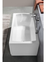 Polysan Lily akril kád 120x70x39 cm, fehér 25111 - Fürdőszob