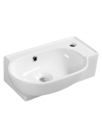 Sapho Small Yumo kerámia mosdó 45x27,5cm, fehér 3045 - Fürdő