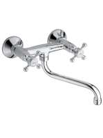 Sapho Reitano Aantea Kétgombos fali csaptelep, króm 3061 - F