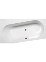 Polysan Astra WL aszimmetrikus akril kád 165x90 cm, balos 30