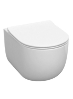 Sapho Kerasan Flo Norim fali WC 37x54cm, Rimless, fehér 3111