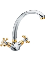 Sapho Reitano Antea álló konyhai csaptelek króm/arany 3112 -