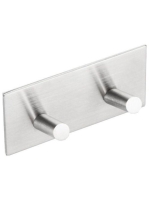 Sapho öntapadós duplafogas, matt inox 31202 - Fürdőszoba - F