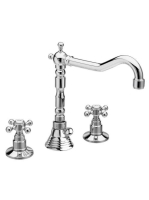 Sapho Reitano Antea 3 részes mosdó csaptelep, retró kifolyóv