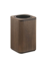 Sapho Dafne bambusz fogkefetartó pohár, sötét barna 3998 - F